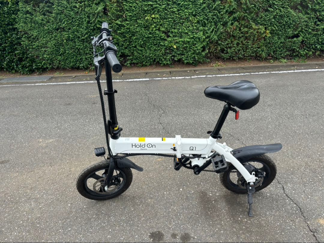 折りたたみ電動アシスト自転車　Hold On Q1
