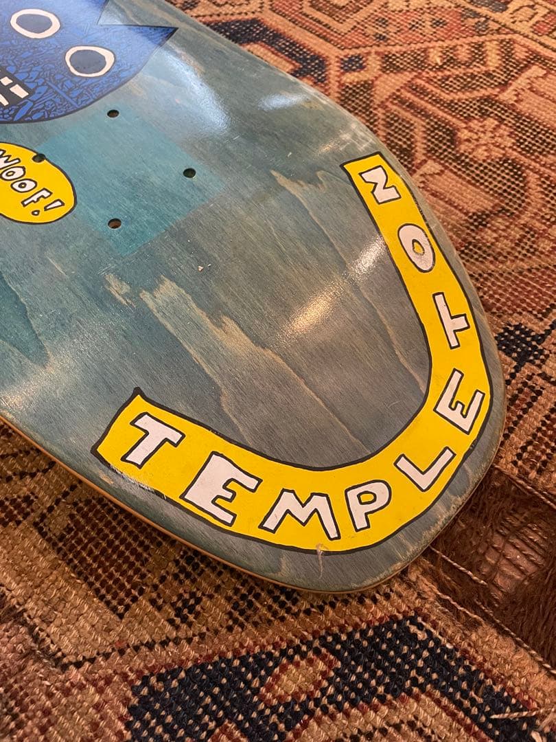 値下げ　トイマシーン　TEMPLETON 青い猫デザイン スケートボードデッキ