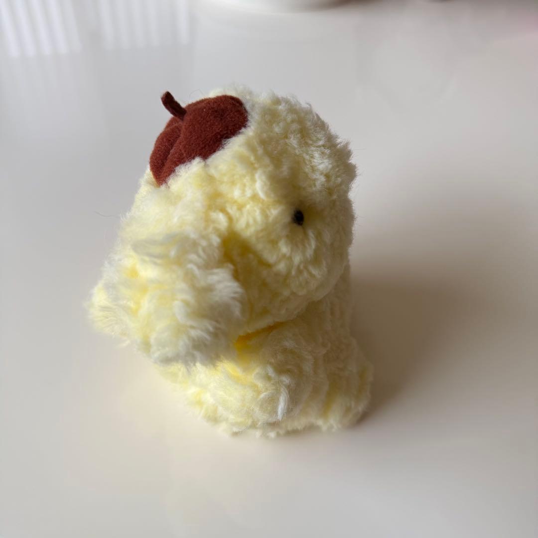 ポムポムプリン　ぬいぐるみ　レトロ　サンリオ　当時物