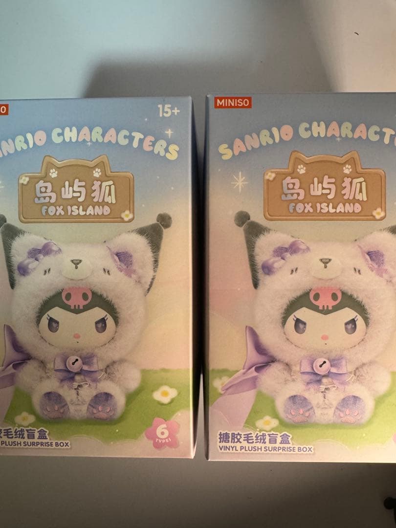 MINISO 正規品 fox フォックス サンリオ マイメロ クロミ