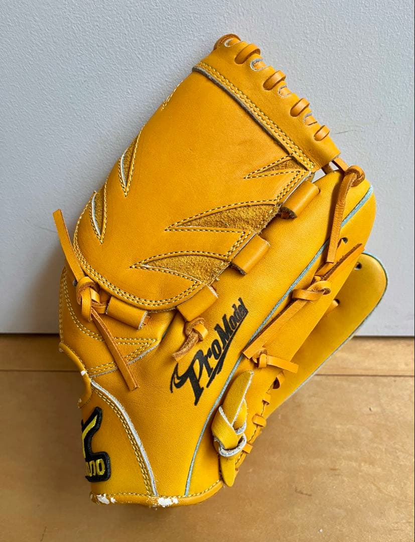 Mizuno 野球グローブセット イエロー オレンジ