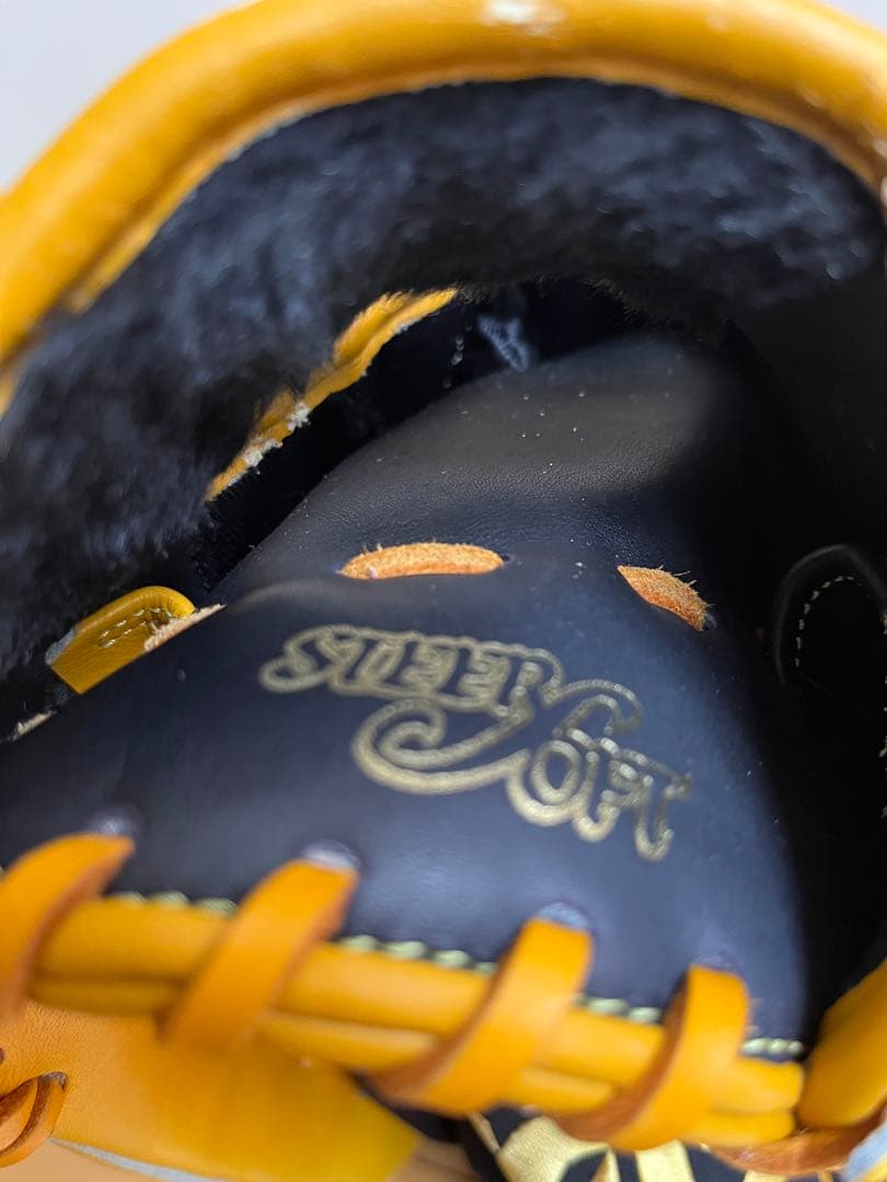 Mizuno 野球グローブセット イエロー オレンジ