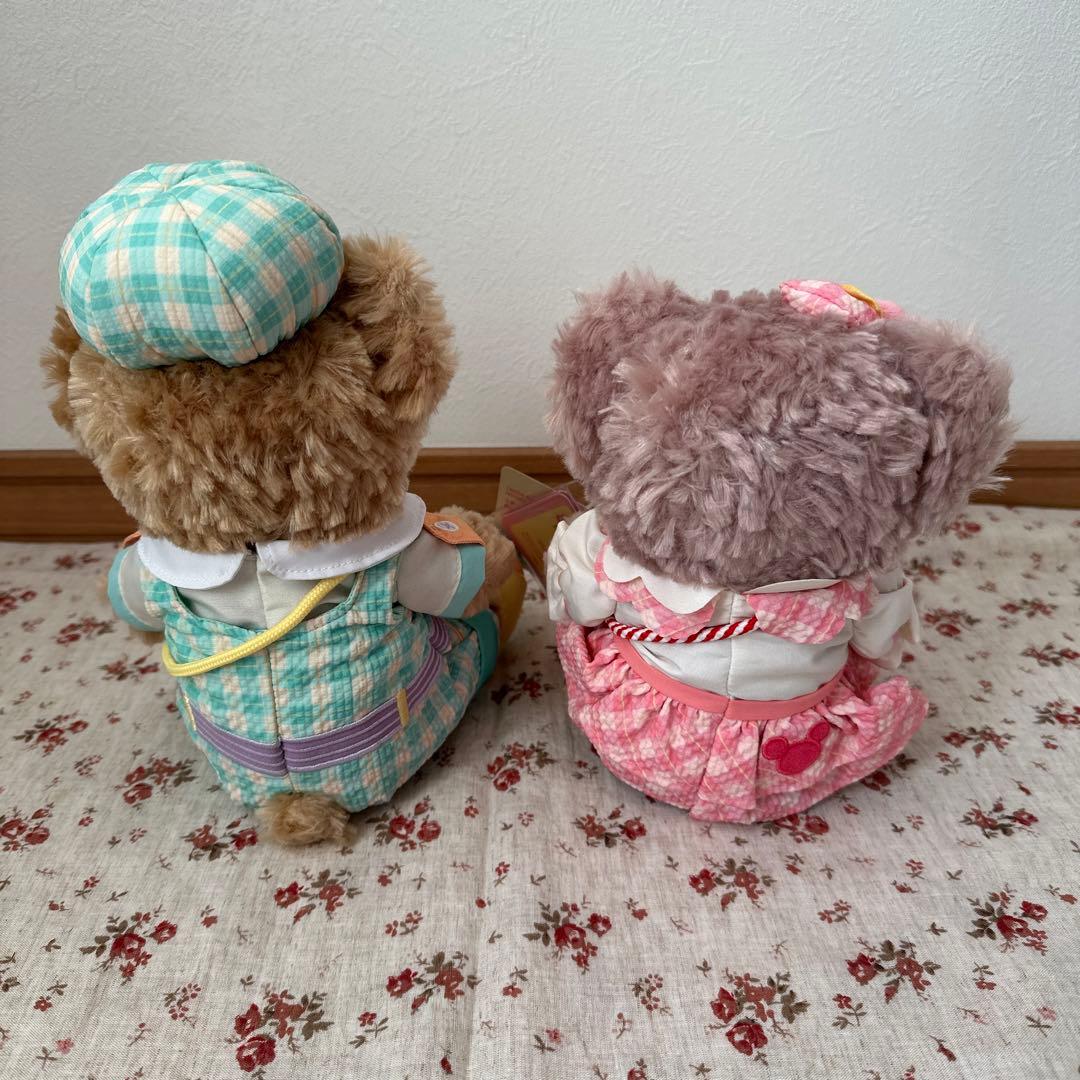 香港ディズニー❤️春日　シュガーランド　ダッフィーシェリーメイ　ぬいぐるみss