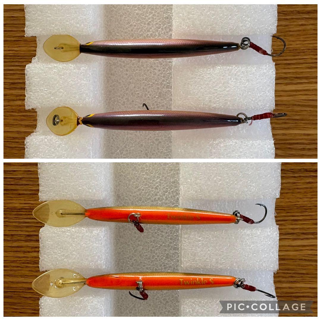 ツインクル　シンキングディープ　ミノー4個セット　渓流　60mm 渓流