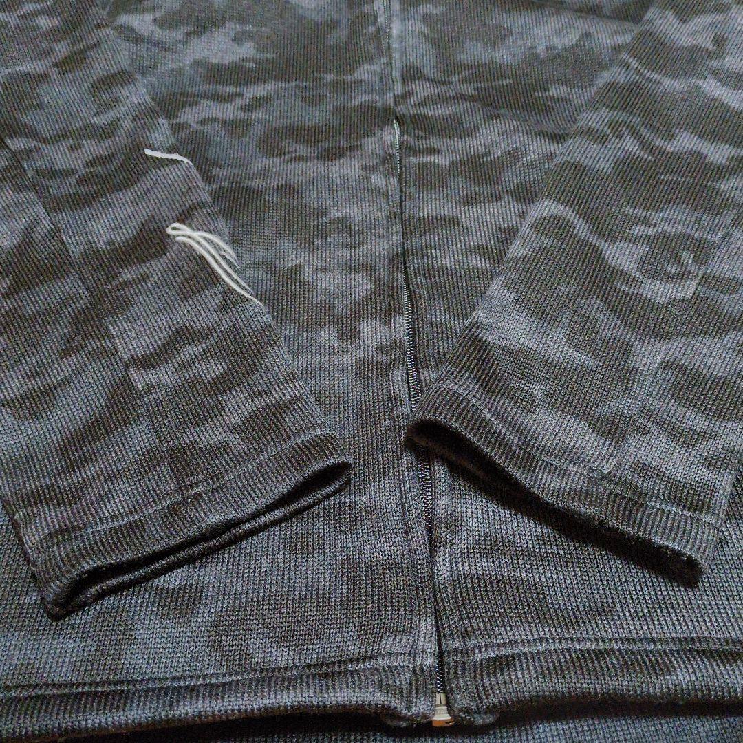 美品　GOTCHAGOLF カモフラフルジップジャケットXXXL