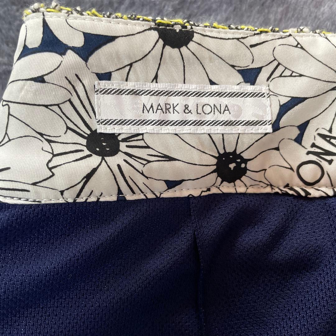 新品未使用　MARK&LONA ゴルフスカート　S イエロー