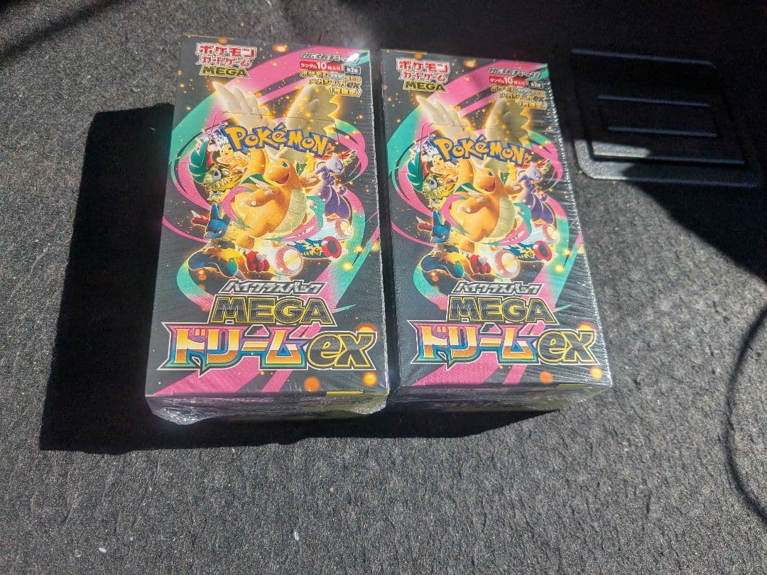 ポケモンカードゲーム 　megaドリームexシュリンク付2BOX