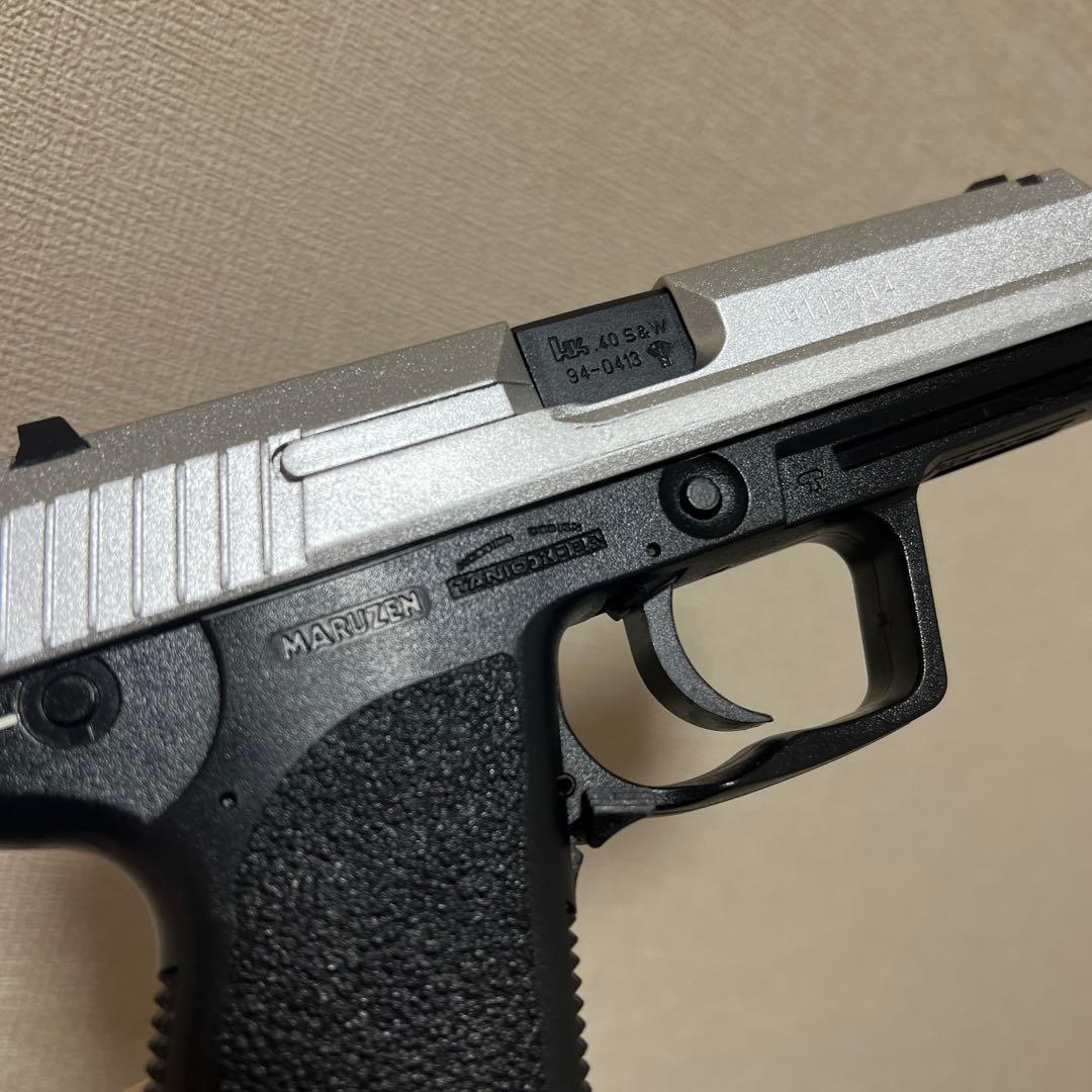 H&K USP ガスガン .40 S&W シルバー/ブラック