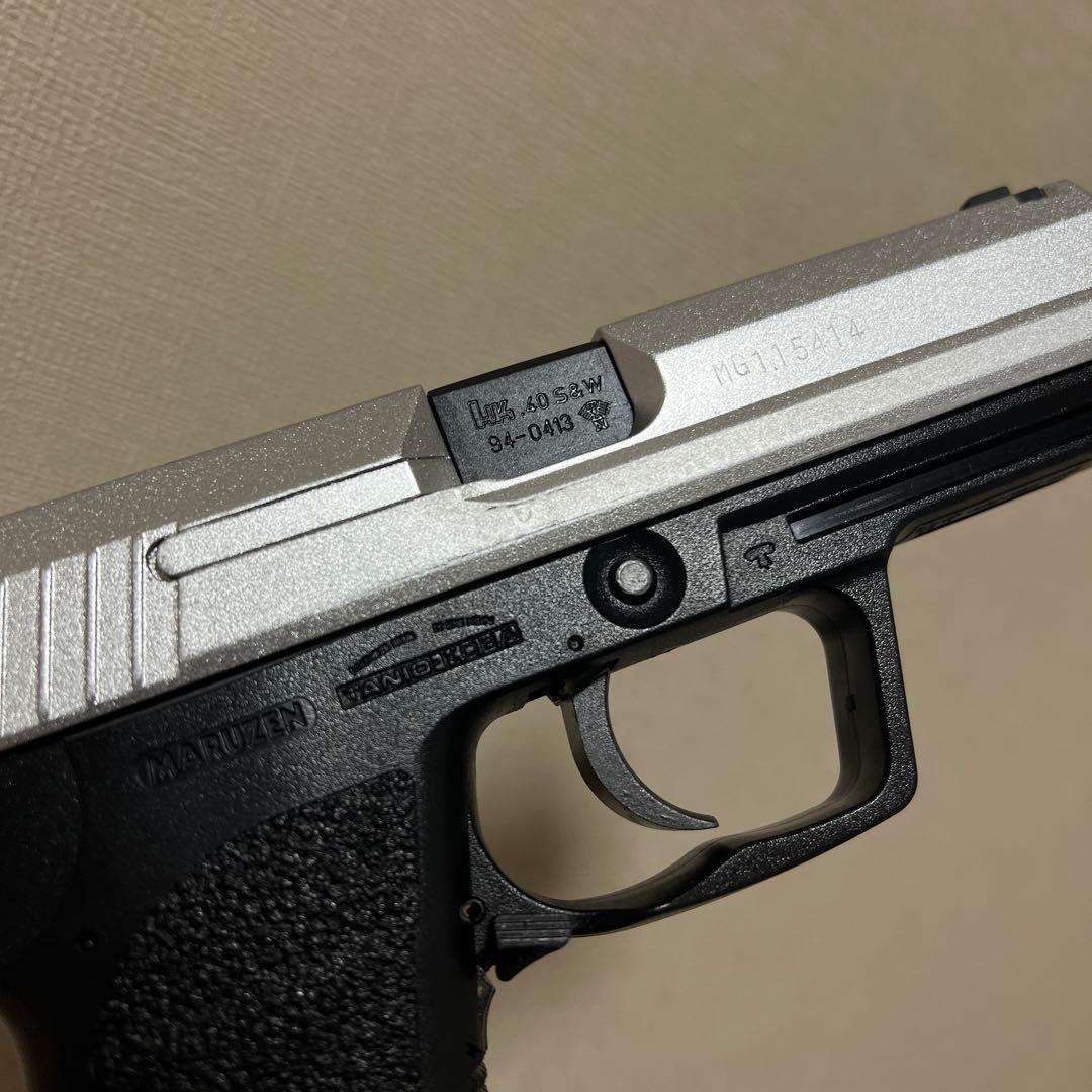 H&K USP ガスガン .40 S&W シルバー/ブラック