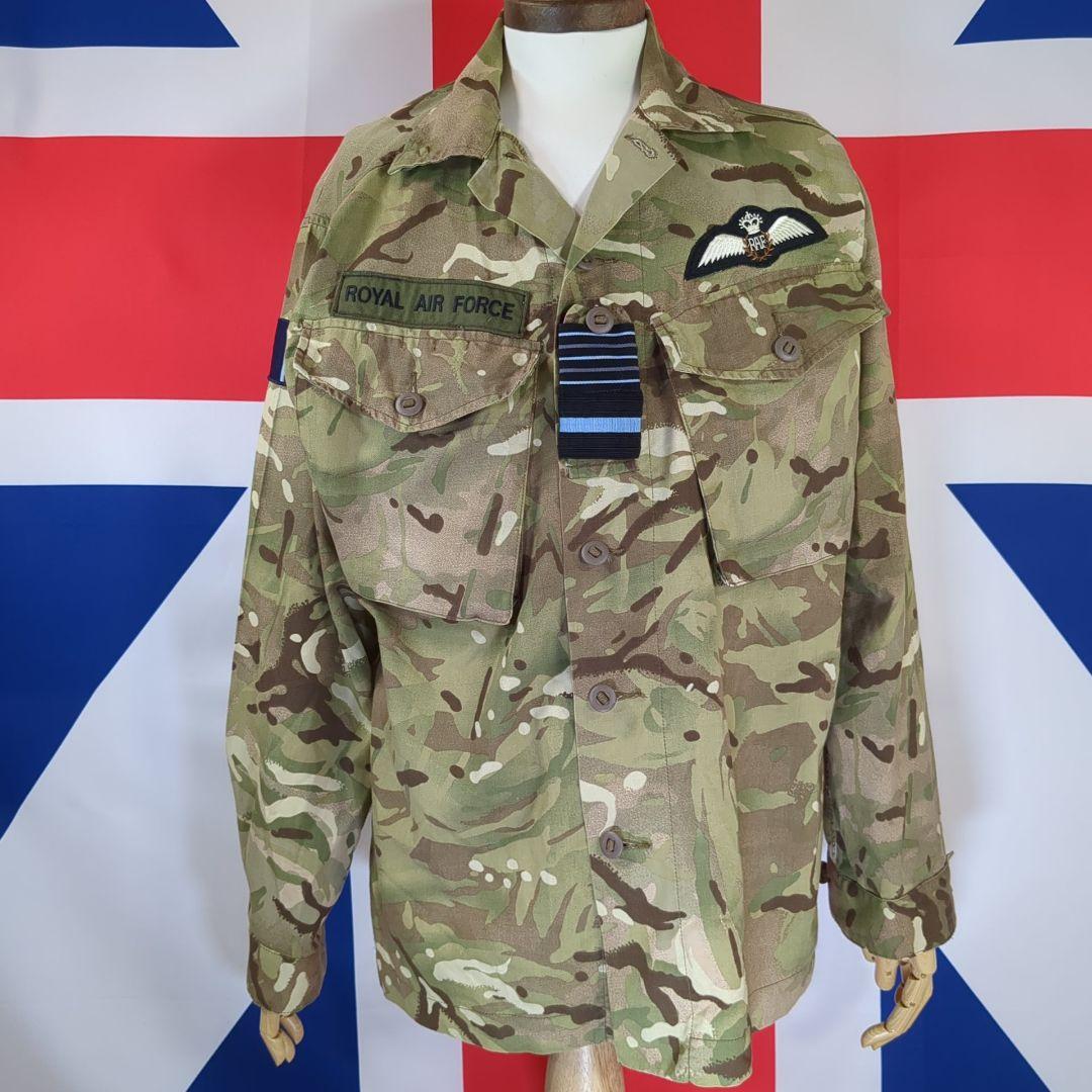 【実物美品】イギリス空軍 MTPジャケット & ベレー帽（フルパッチ）
