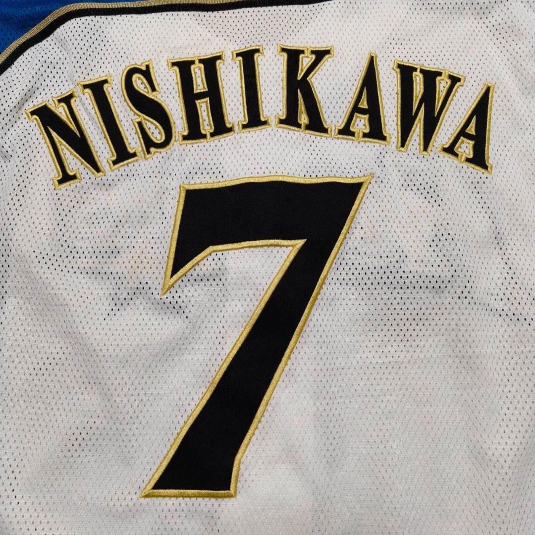 北海道日本ハムファイターズ 西川遥輝 旧ホームユニフォーム