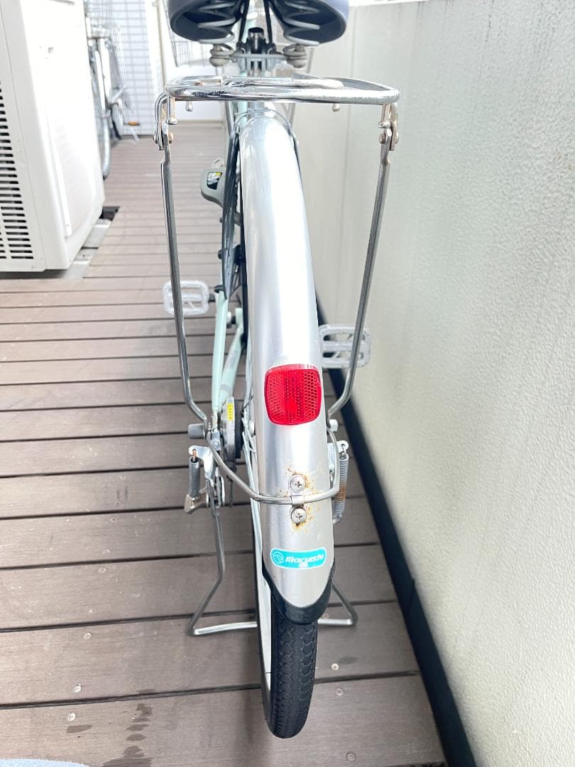 マルイシ シティサイクルhappy life26インチ　ミントグリーン　引取専用