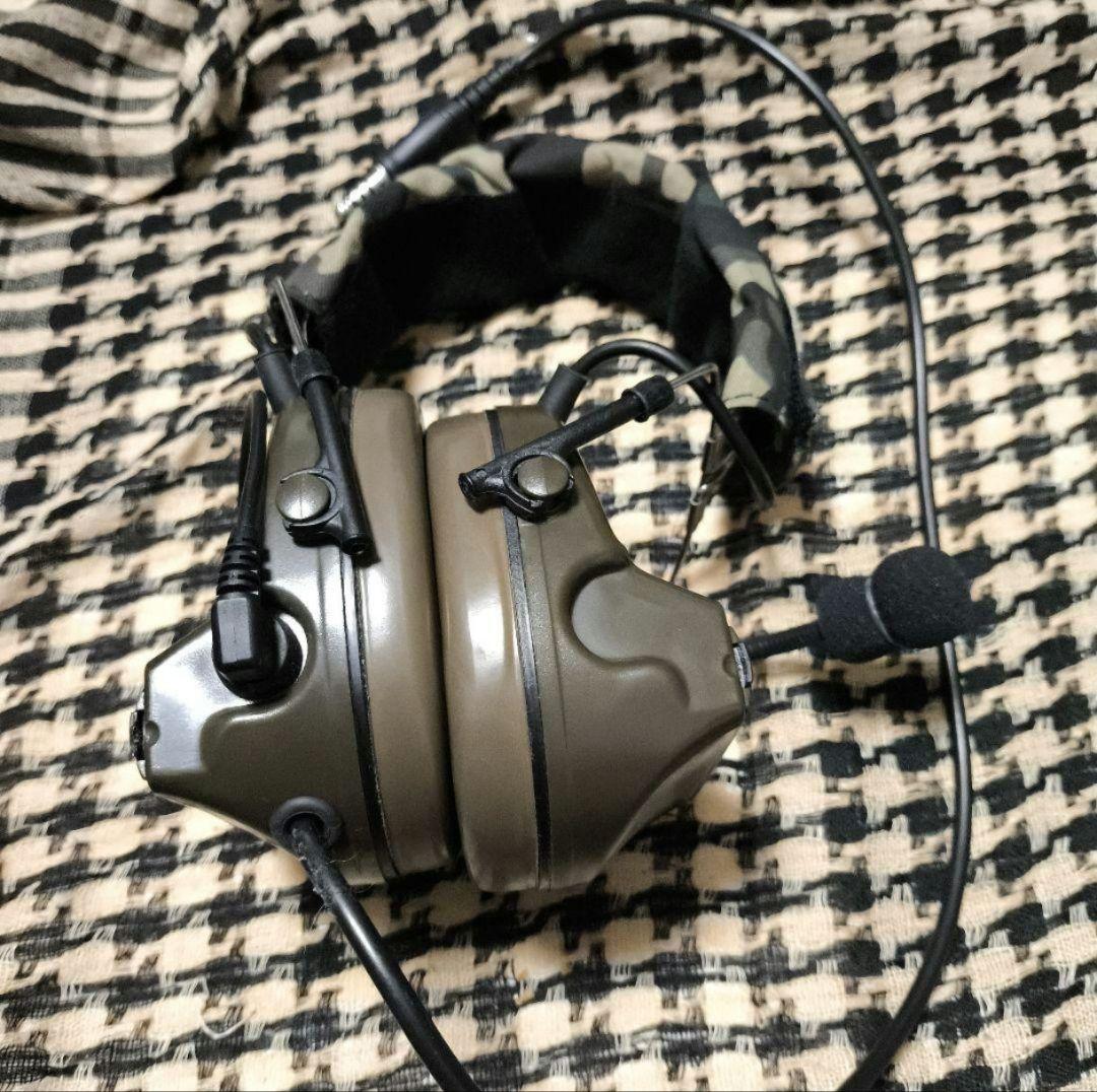 1 Z-TAC COMTAC2ヘッドセット2個 集音遮断　コムタック