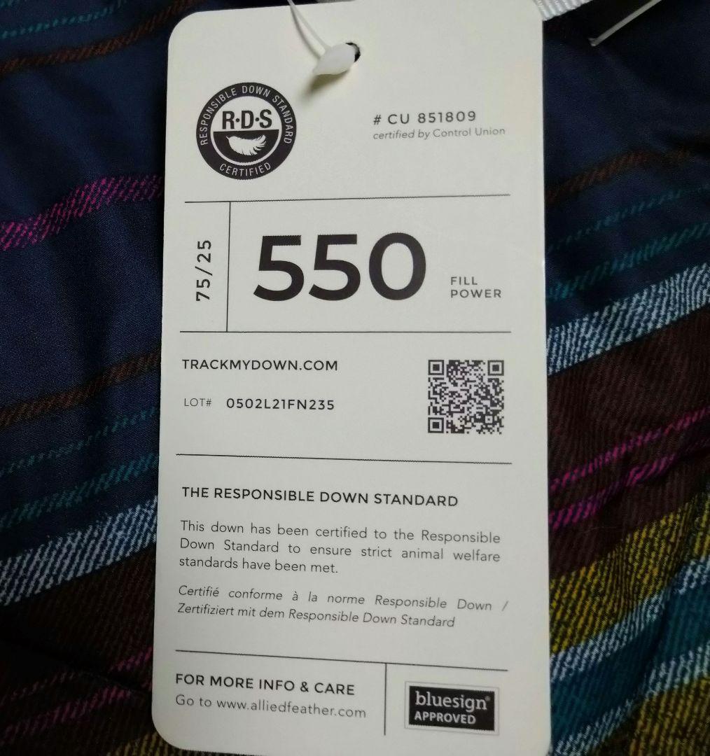 Eddie Bauer ダウンケット (550FP)アウトドア ブランケット