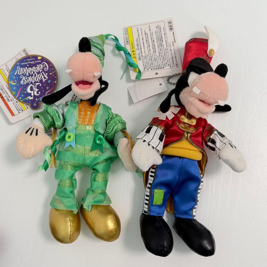 ディズニー グーフィー ぬいぐるみバッジ ぬいバ 10点 まとめ売り