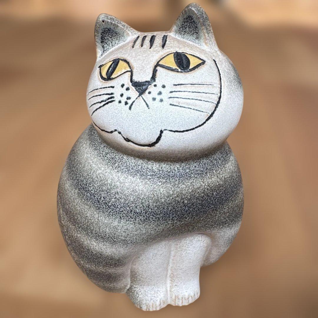 リサラーソン　置物ミア マイ　セット　キャットオブジェ　猫　ハンドメイド