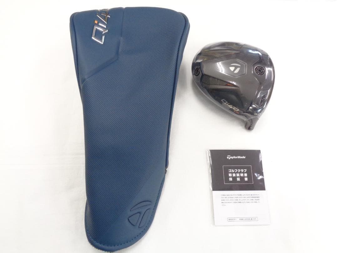 未使用テーラーメイド Qi4D LS ドライバー 9.0度 ヘッド 日本正規品