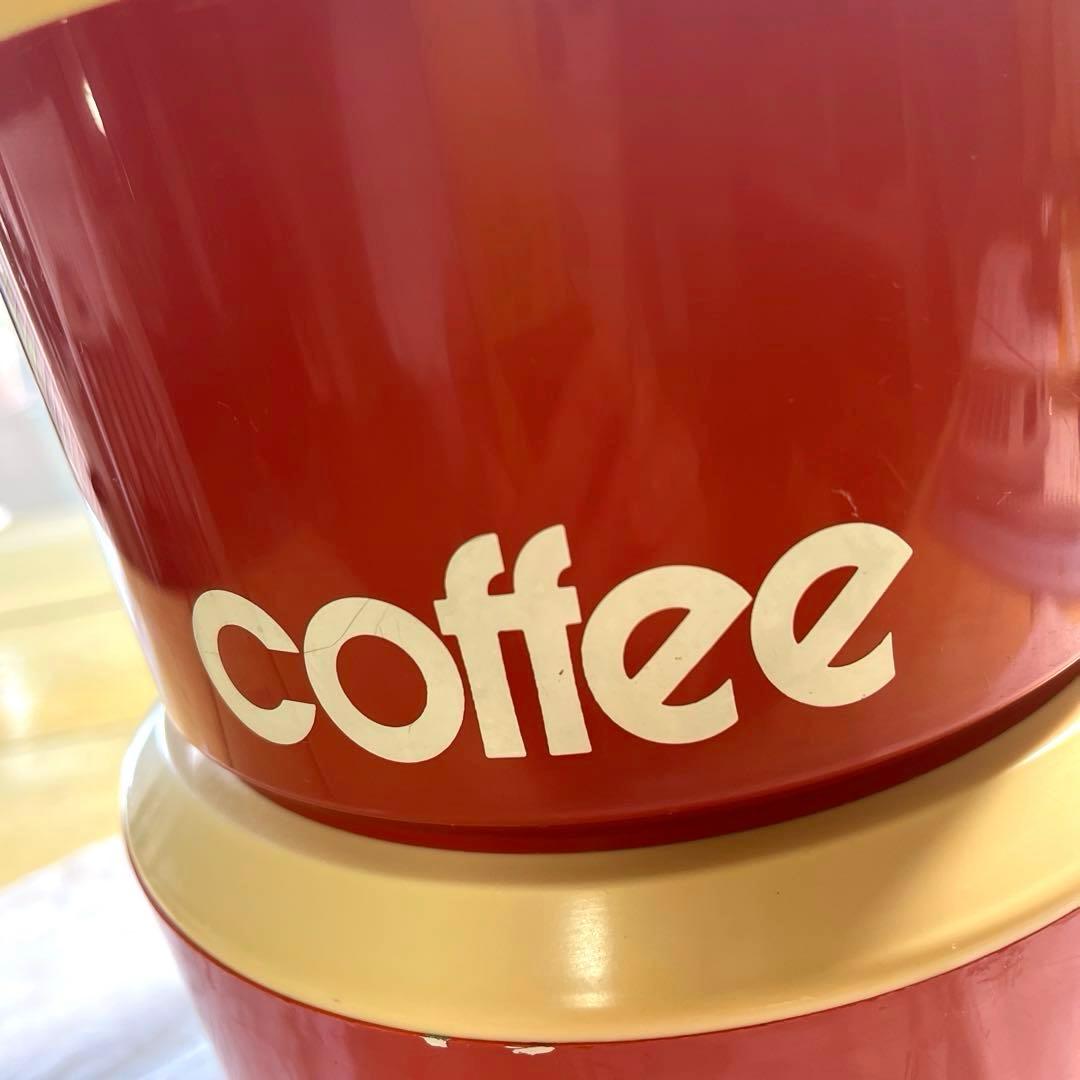 アンティークキャニスターcoffee flour2つセット