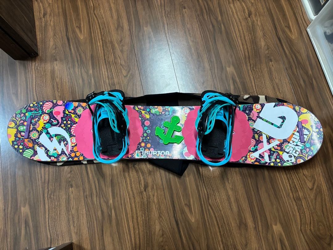 Burton スノーボード ビンディング付き 120cm