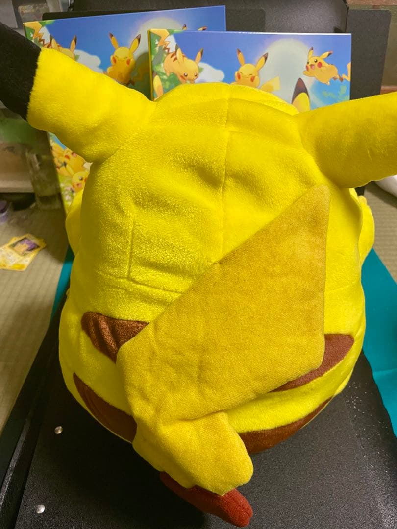 【超貴重】ピカチュウ レトロ 当時物 ぬいぐるみ モンスターポール 明治 激レア