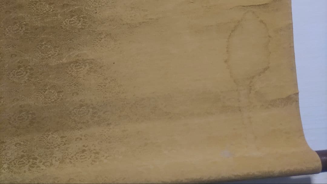 ご希望額まで値下げ～@ 紺色金泥の仏画『阿修羅王』 肉筆掛軸 仏教美術