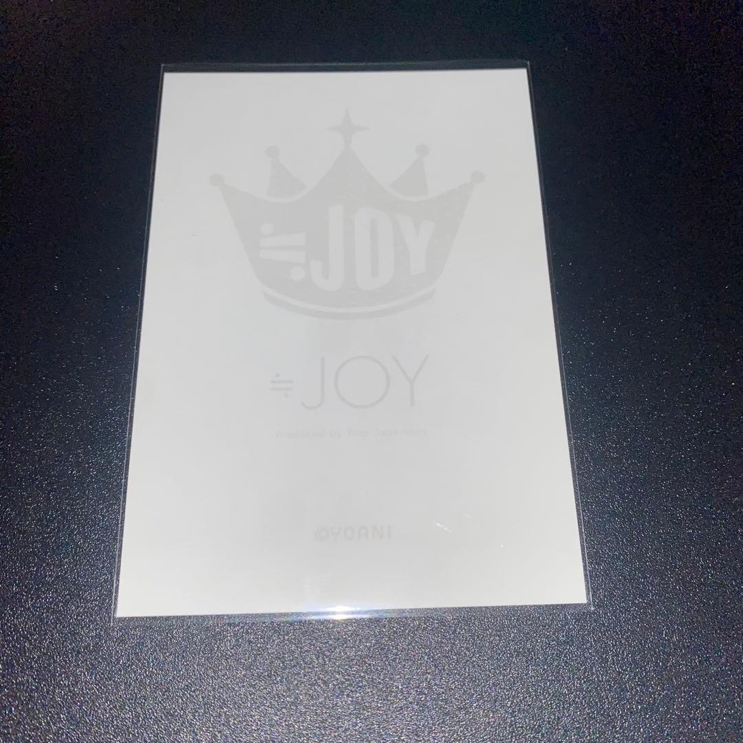 ≒JOY ニアジョイ 直筆 生写真 コンプ 電話番号教えて 歌唱衣装 江角怜音