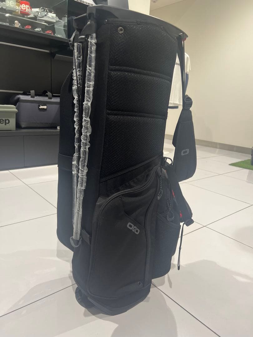 Jeep OGIO ゴルフバッグ・キャディバッグ 黒/赤
