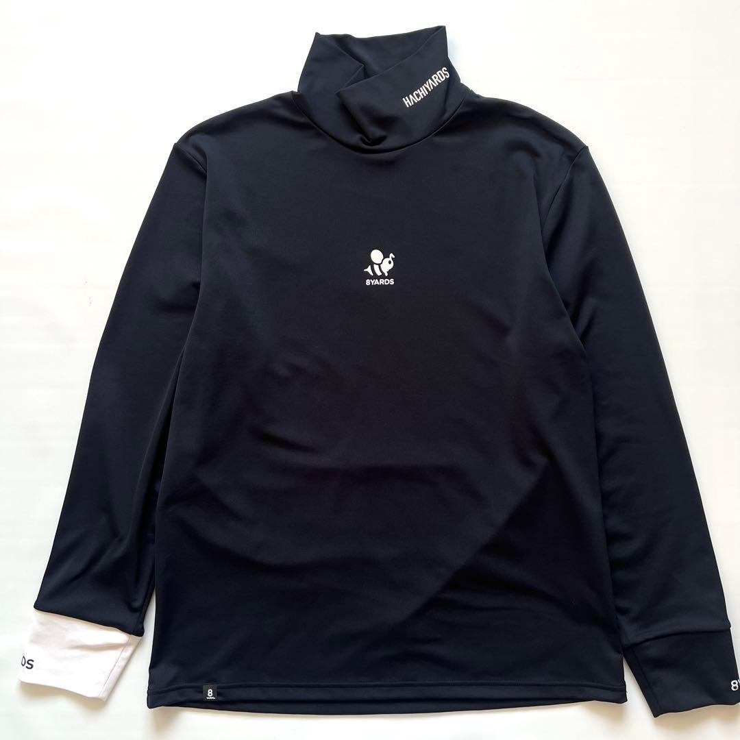 8YARDS ハチヤーズ　ハイネック　裏起毛　長袖シャツ　メンズ　2XL ゴルフ