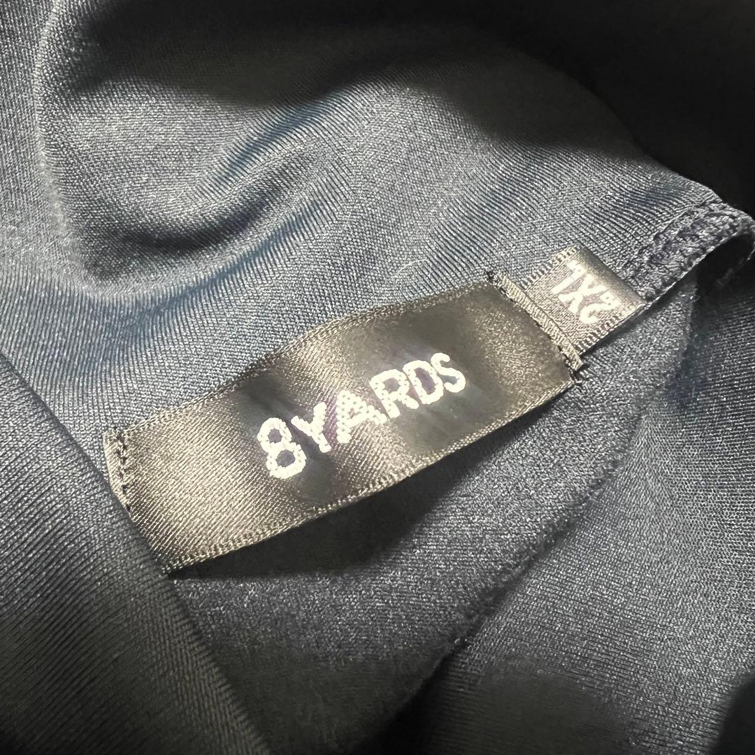 8YARDS ハチヤーズ　ハイネック　裏起毛　長袖シャツ　メンズ　2XL ゴルフ