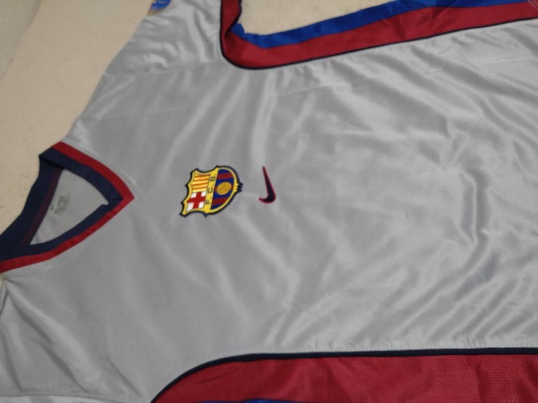 FC Barcelona Nike シャツ シルバー1999年記念　注意事項あり