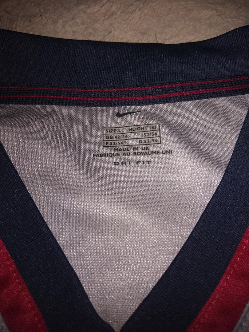 FC Barcelona Nike シャツ シルバー1999年記念　注意事項あり
