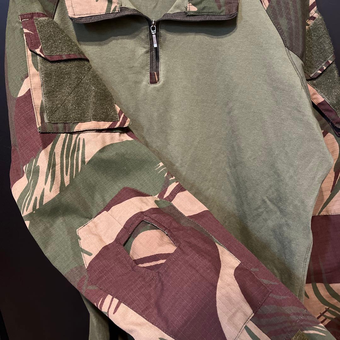 ローデシア迷彩コンバットシャツ　カナダFireForceVentures製