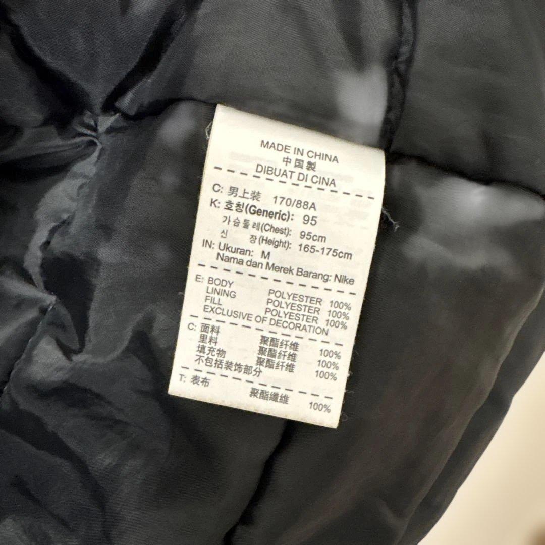 Nike STORM-FIT ブラック ベンチコート