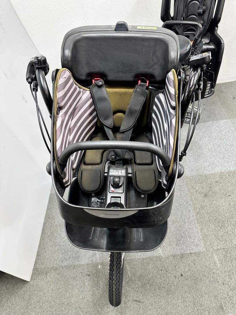 3人乗り電動自転車　パナソニックギュットミニ　チャイルドシート付きお買い得品