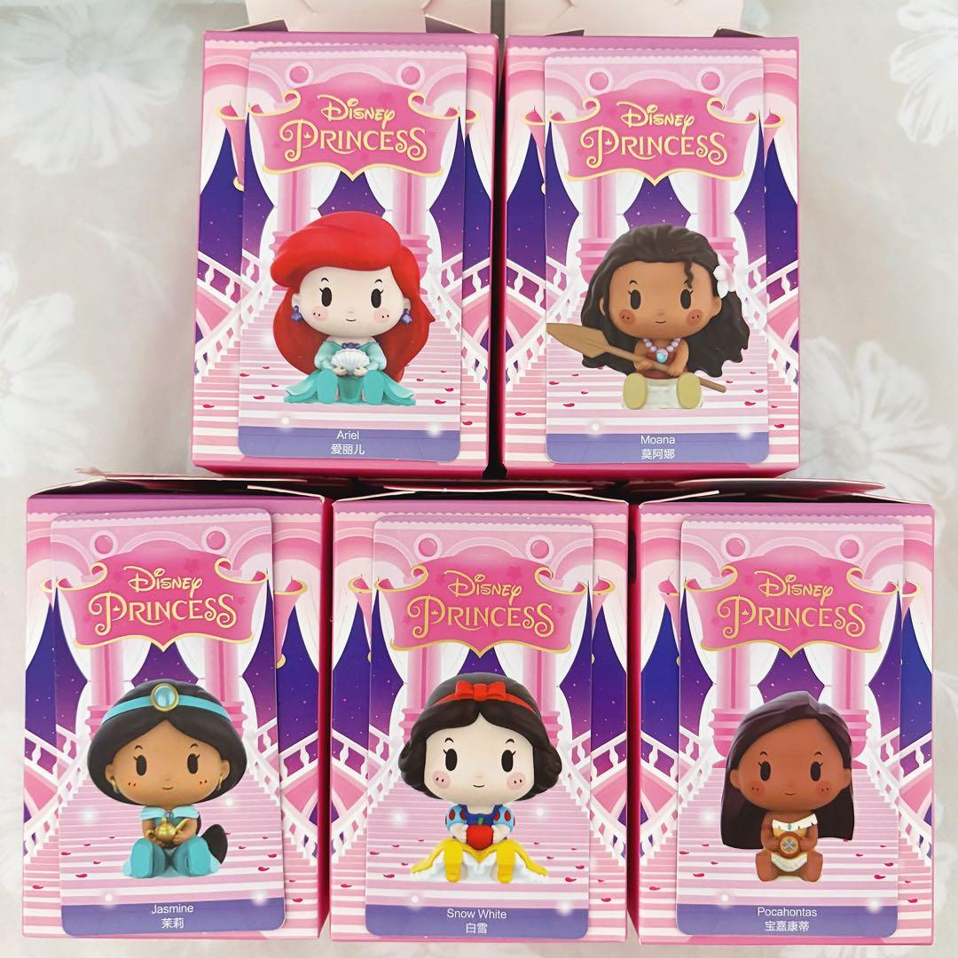 【廃盤·希少】ディズニープリンセス お座りベイビー ポップマート 5点セット