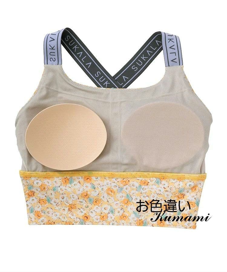 ラバ　SUKALA　フラワーガーデンプリントクロスロゴブラトップ/M　未開封品