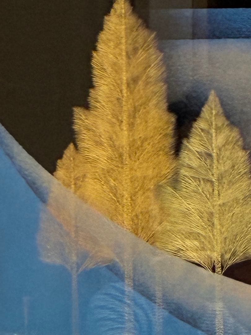 自然の風景画 漆藝額