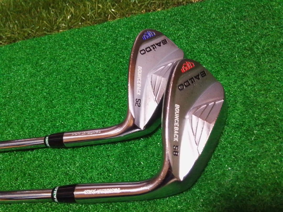 BALDO BOUNCEBACK ツアーサテンウェッジ 52/ 58度 セット