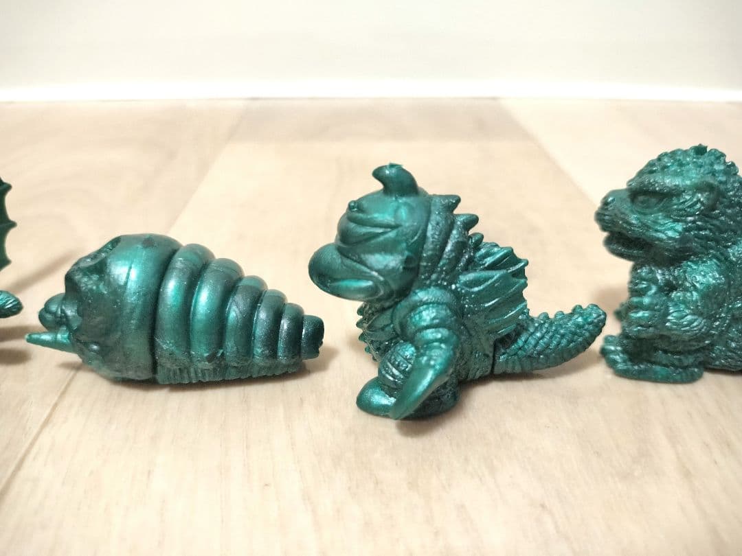 ゴジラフィギュアセット 6体 当時物 レトロ 昭和 モスラ キングギドラ