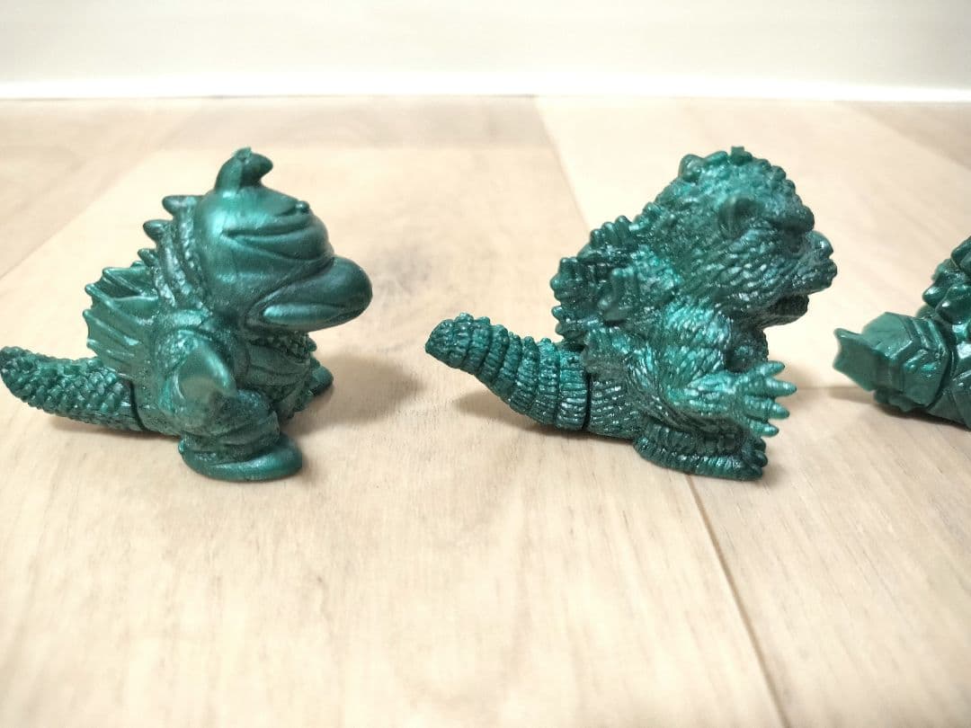 ゴジラフィギュアセット 6体 当時物 レトロ 昭和 モスラ キングギドラ