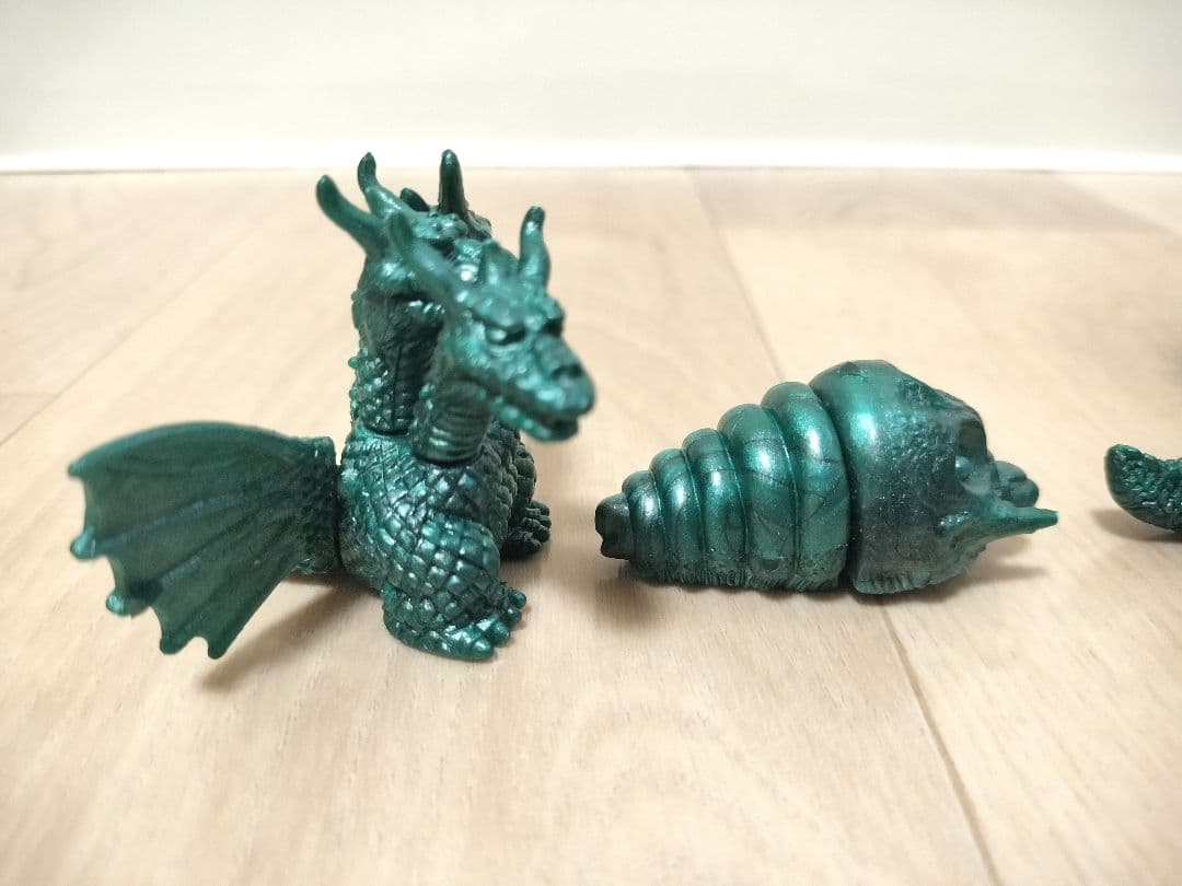 ゴジラフィギュアセット 6体 当時物 レトロ 昭和 モスラ キングギドラ