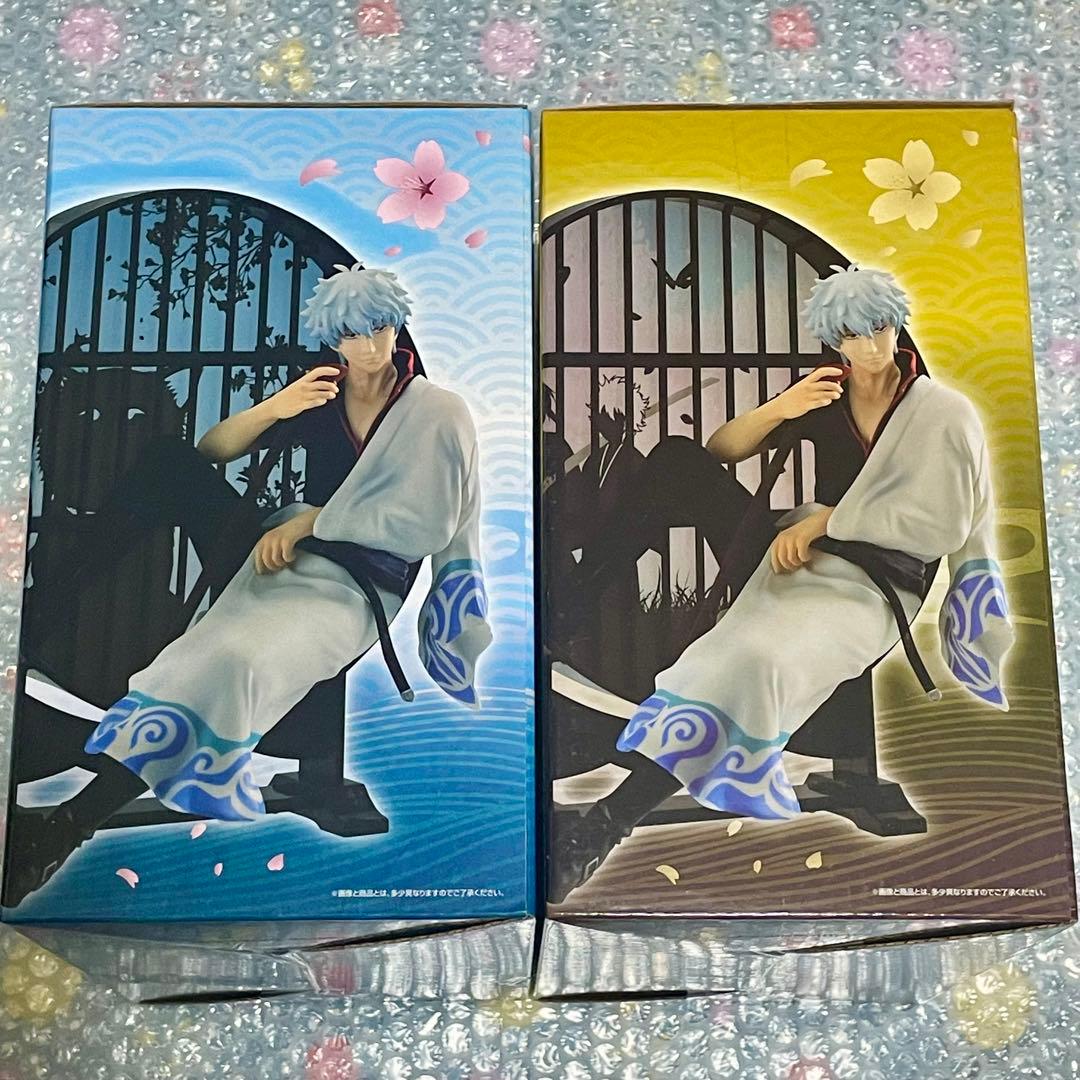 銀魂 坂田銀時 A賞 ラストワン LAYER SCAPE フィギュア 2体セット