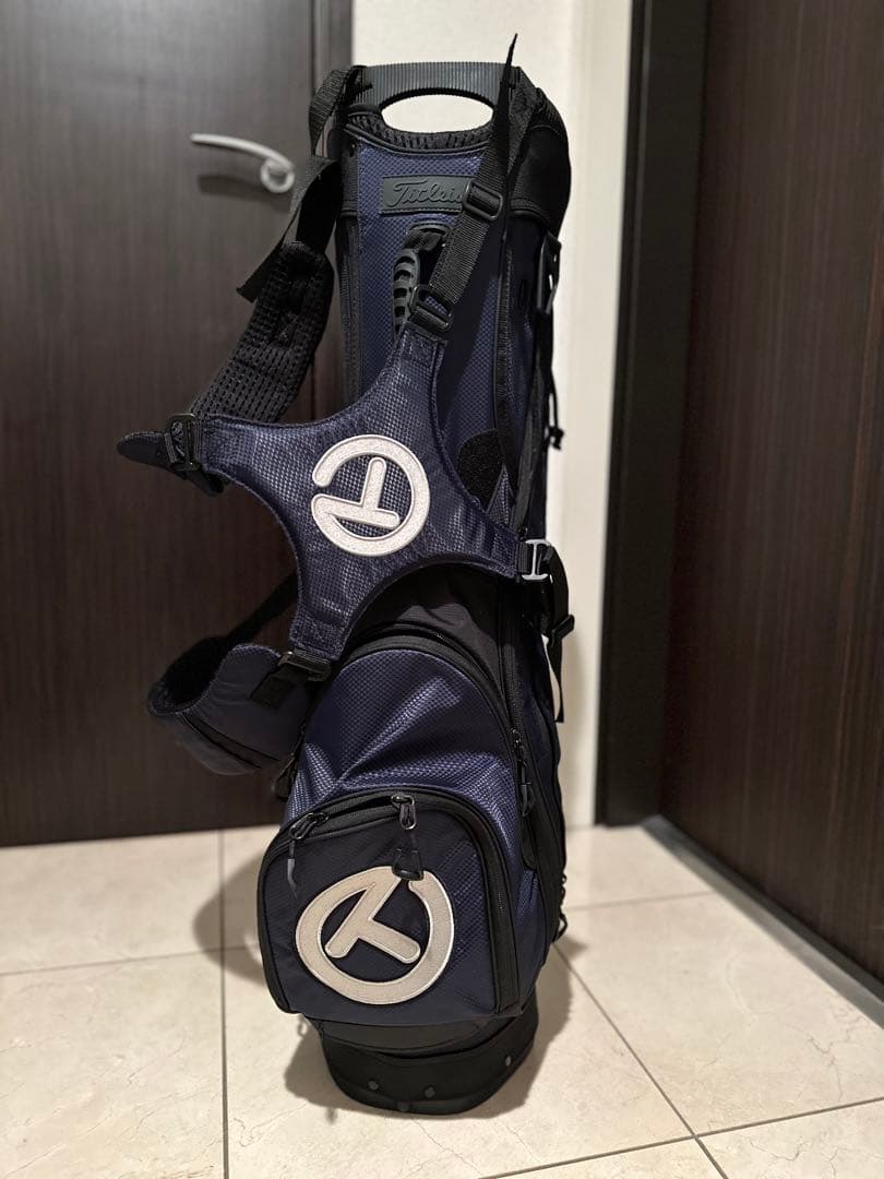 もっくす様　SCOTTY CAMERON サークルT キャディバッグ ネイビー