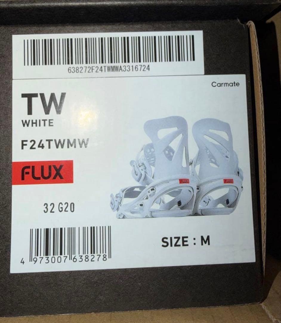 新品未使用　23-24 Flux TW Mサイズ　ホワイト