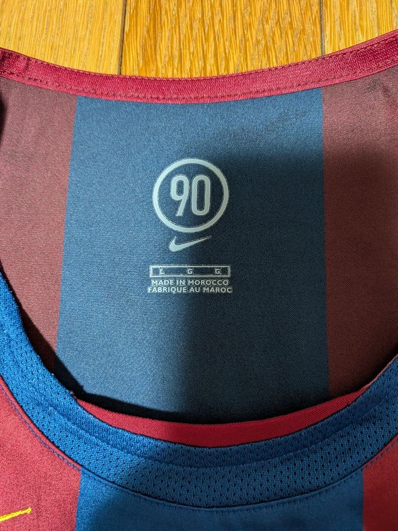 2004-05 NIKE FCバルセロナ ゲームシャツ Lサイズ