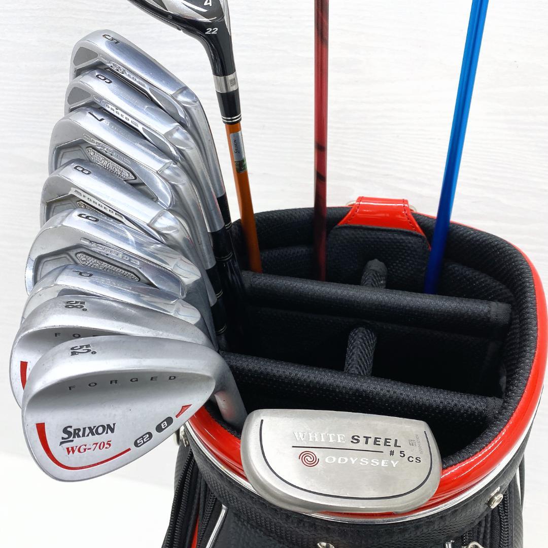 【超豪華‼】 SRIXON スリクソン メンズ ゴルフクラブ 初心者 セット S