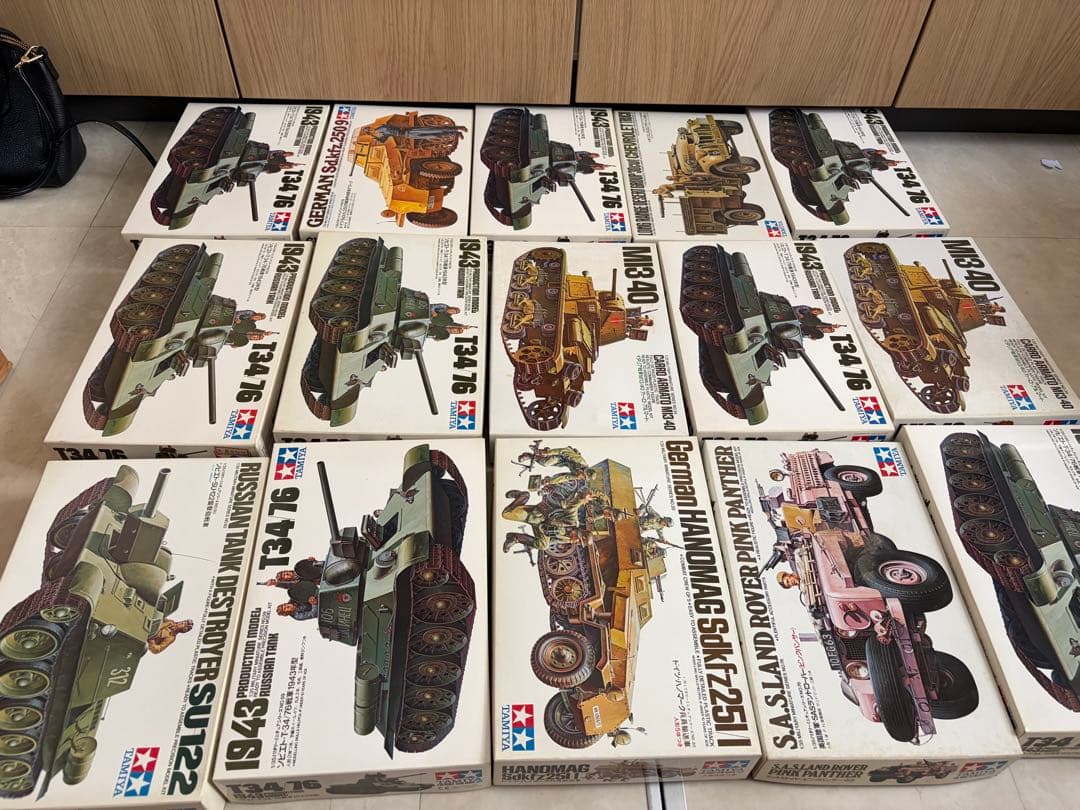タミヤ 1/35 ミリタリープラモデル 大量まとめ売り