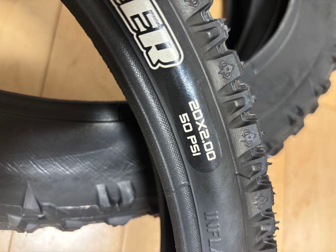 トライアル自転車用タイヤ3本セット