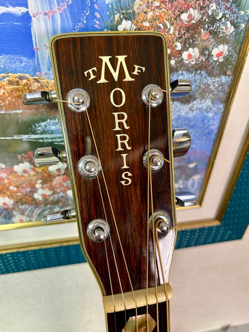 Morris W-60Ｌ レフティ 左用 アコースティックギター 1980年