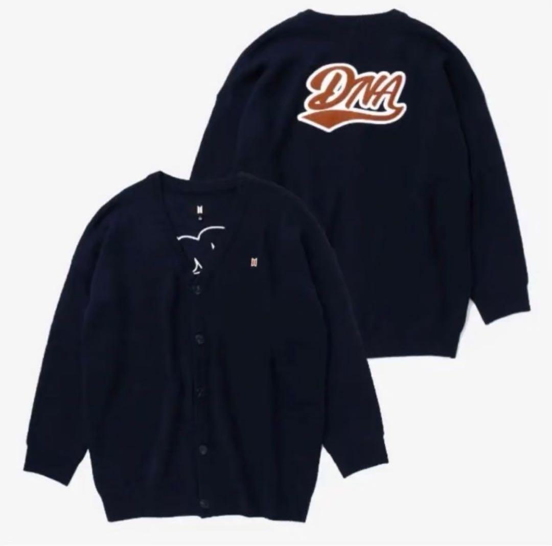 BTS 公式 fortunebox VARSITY DNA カーディガン